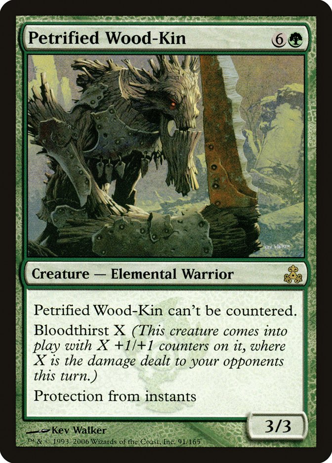 Petrified Wood-Kin [Guildpact] | Game Haven TX