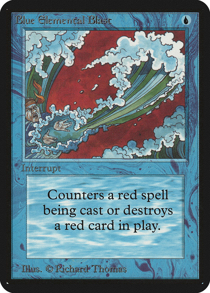 Blue Elemental Blast [Limited Edition Alpha] | Game Haven TX