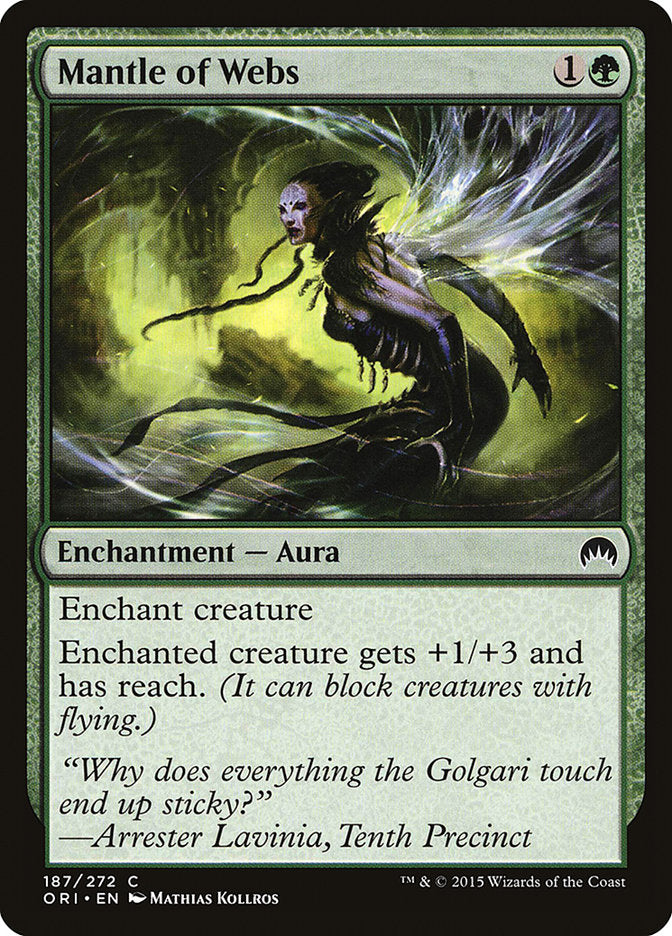 Mantle of Webs [Magic Origins] | Game Haven TX