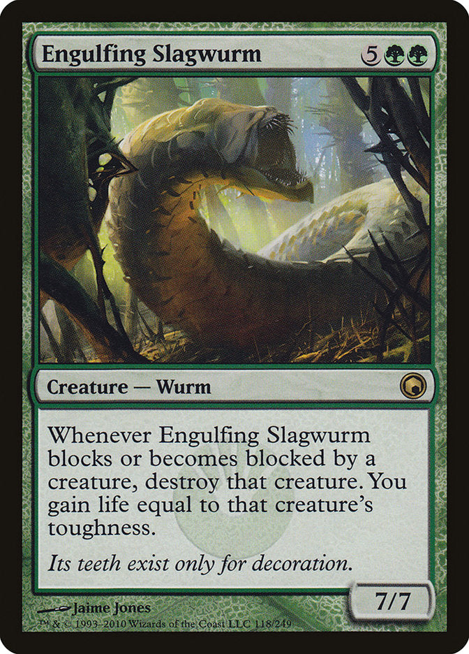 Engulfing Slagwurm [Scars of Mirrodin] | Game Haven TX