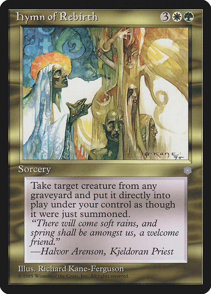 Hymn of Rebirth [Ice Age] | Game Haven TX