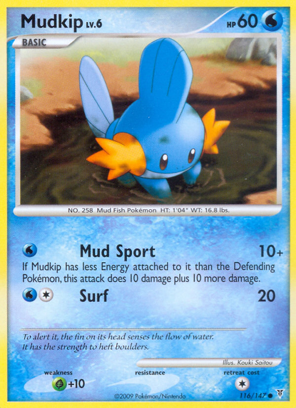 Mudkip (116/147) [Platinum: Supreme Victors] | Game Haven TX