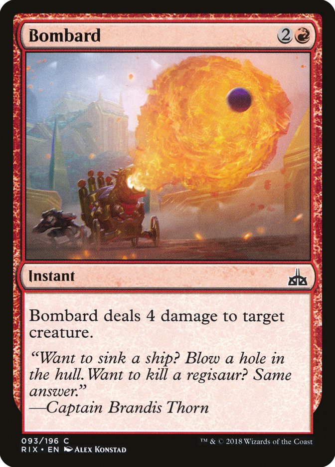 Bombard [Rivals of Ixalan] | Game Haven TX