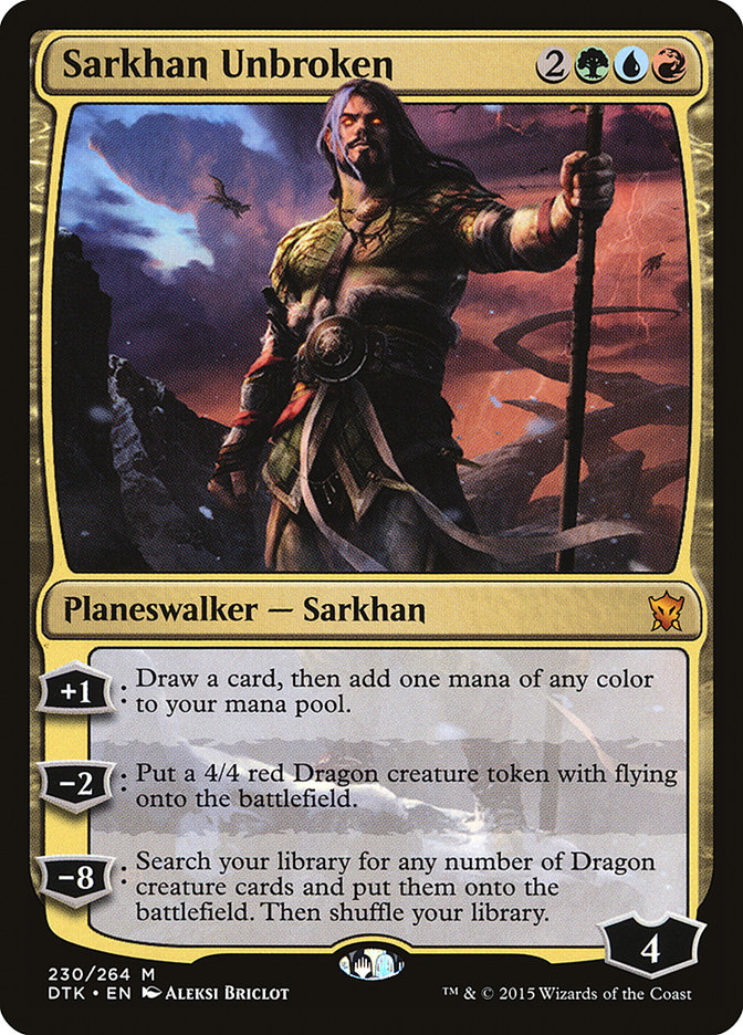Sarkhan Unbroken [Dragons of Tarkir] | Game Haven TX