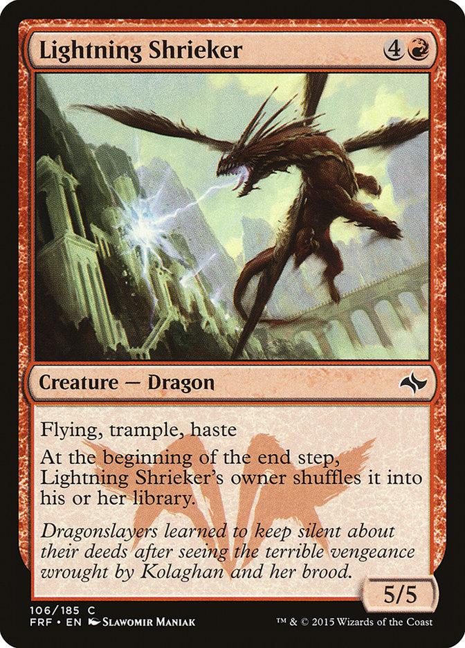 Lightning Shrieker [Fate Reforged] | Game Haven TX