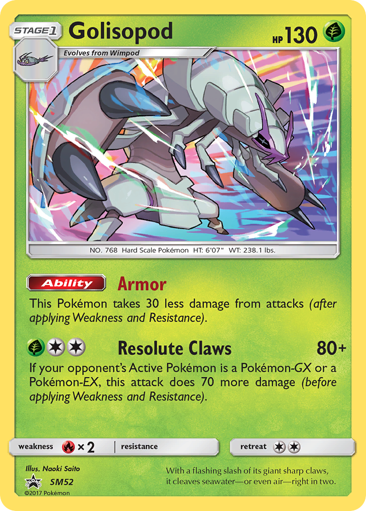 Golisopod (SM52) [Sun & Moon: Black Star Promos] | Game Haven TX