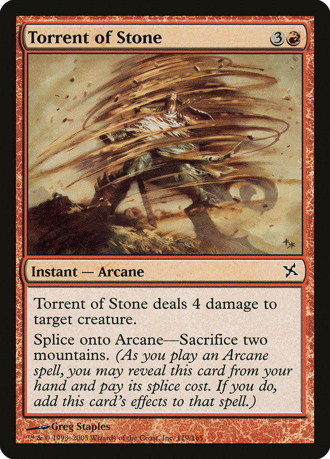 Torrent of Stone [Betrayers of Kamigawa] | Game Haven TX