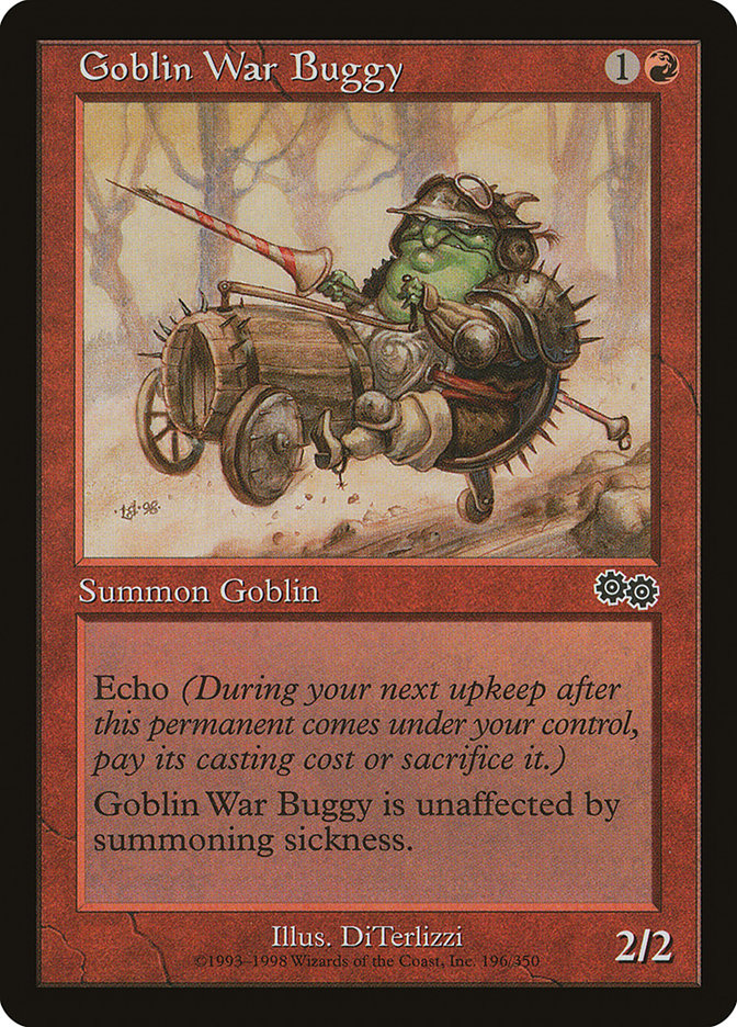 Goblin War Buggy [Urza's Saga] | Game Haven TX