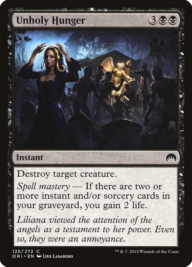 Unholy Hunger [Magic Origins] | Game Haven TX