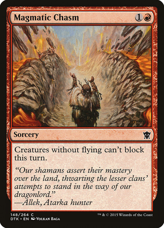 Magmatic Chasm [Dragons of Tarkir] | Game Haven TX