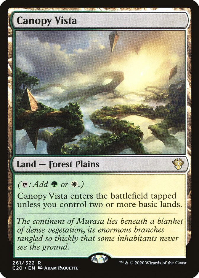 Canopy Vista [Commander 2020] | Game Haven TX