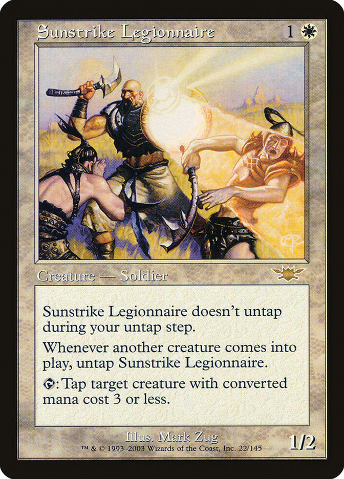 Sunstrike Legionnaire [Legions] | Game Haven TX