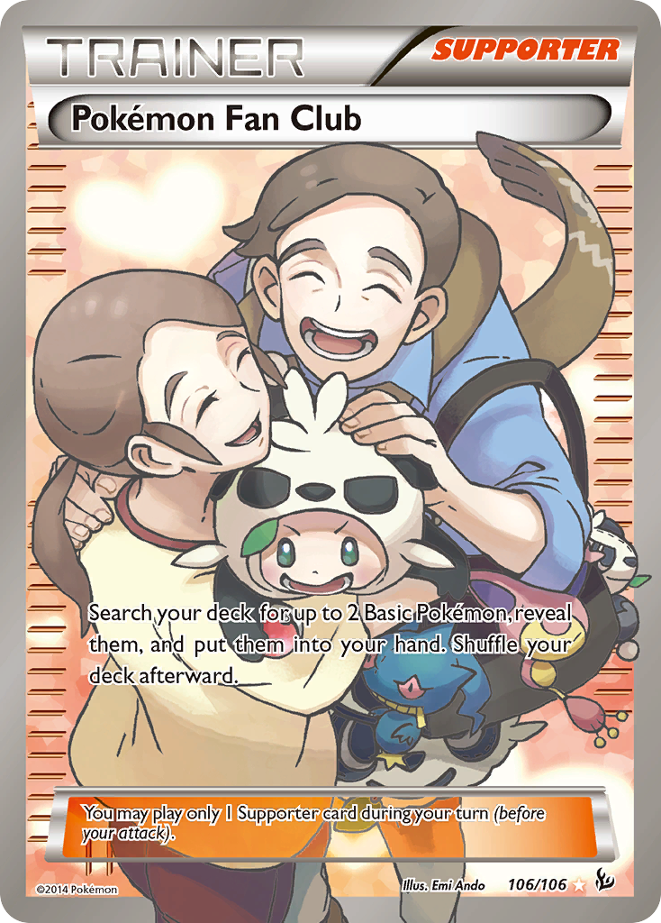 Pokemon Fan Club (106/106) [XY: Flashfire] | Game Haven TX
