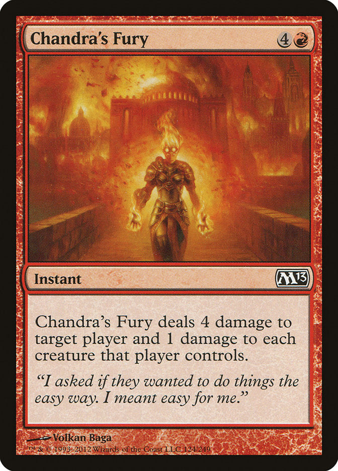 Chandra's Fury [Magic 2013] | Game Haven TX