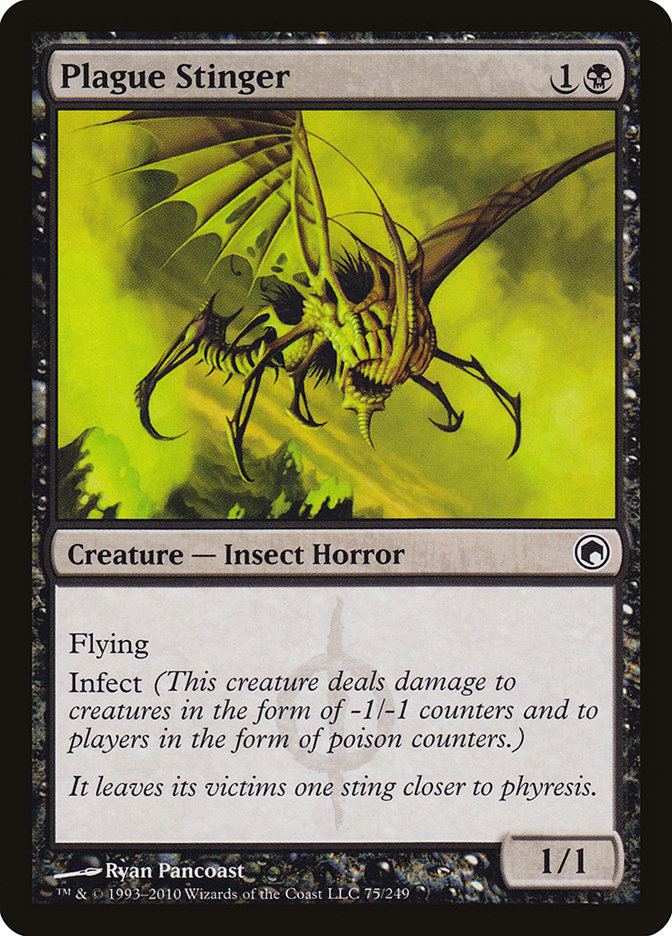 Plague Stinger [Scars of Mirrodin] | Game Haven TX