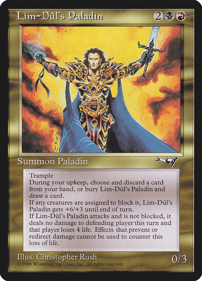 Lim-Dûl's Paladin [Alliances] | Game Haven TX