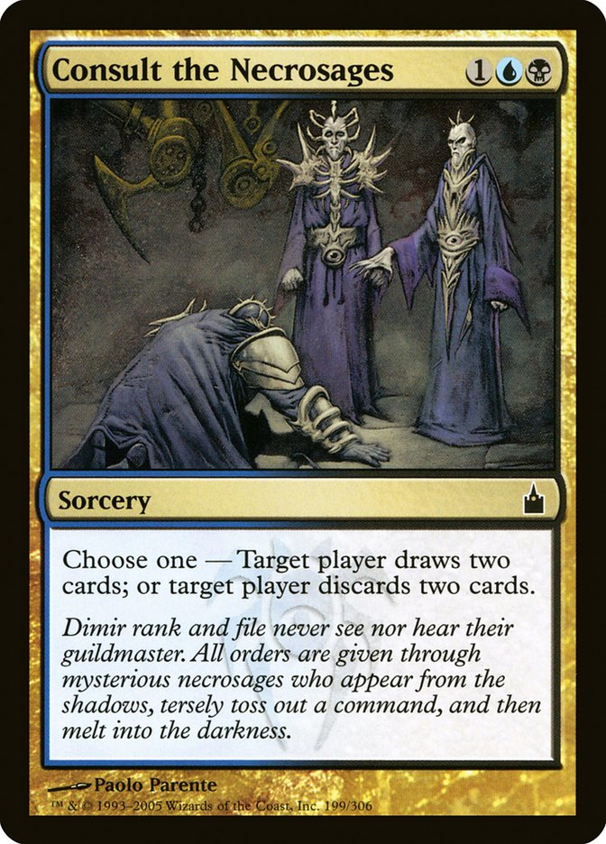 Consult the Necrosages [Ravnica: City of Guilds] | Game Haven TX