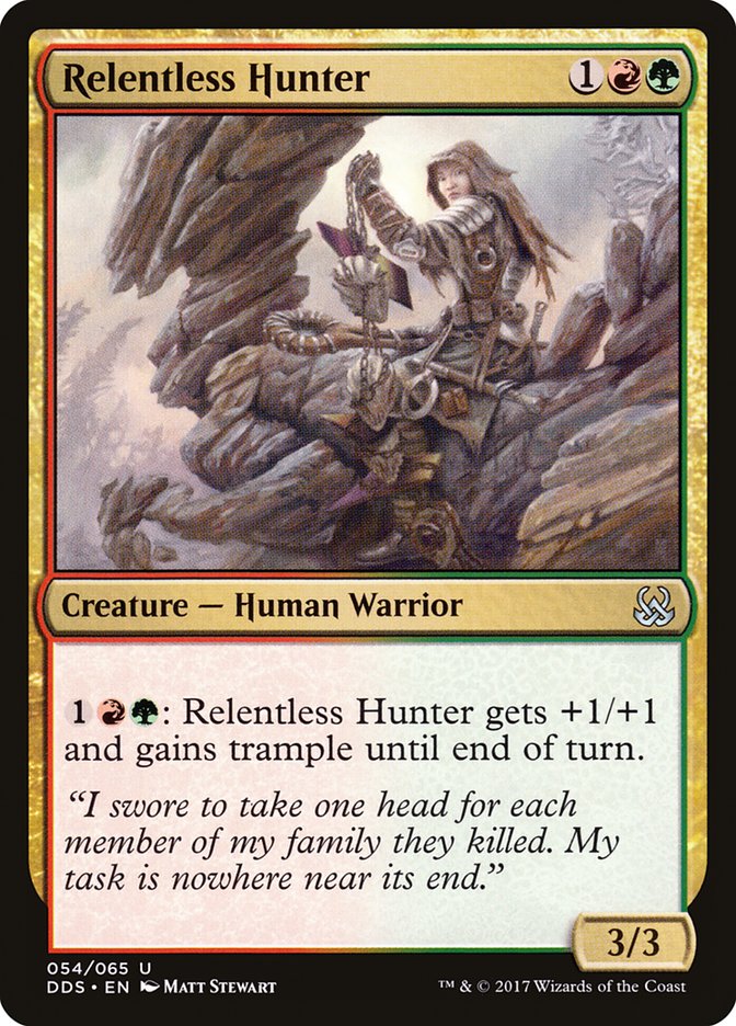 Relentless Hunter [Duel Decks: Mind vs. Might] | Game Haven TX