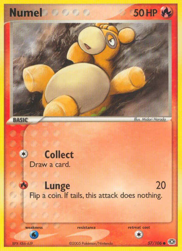 Numel (57/106) [EX: Emerald] | Game Haven TX