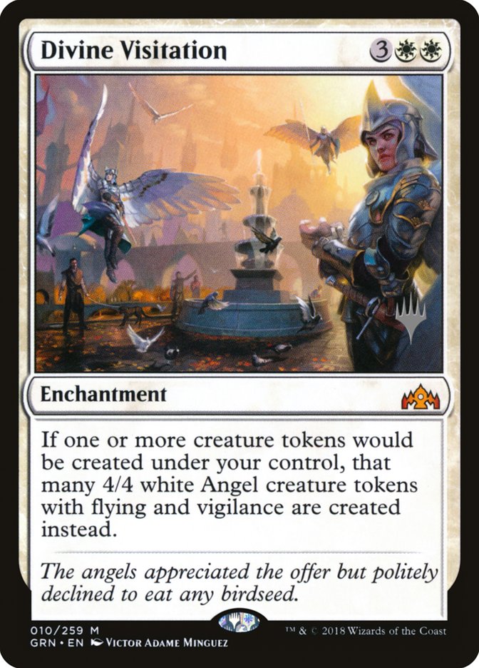Divine Visitation [Guilds of Ravnica Promos] | Game Haven TX