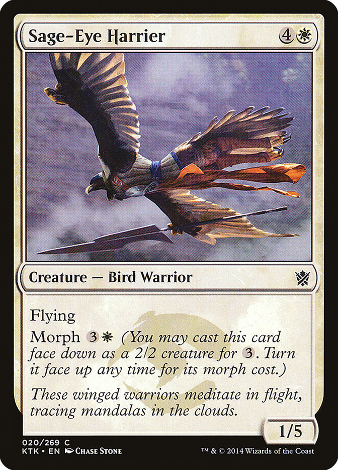 Sage-Eye Harrier [Khans of Tarkir] | Game Haven TX
