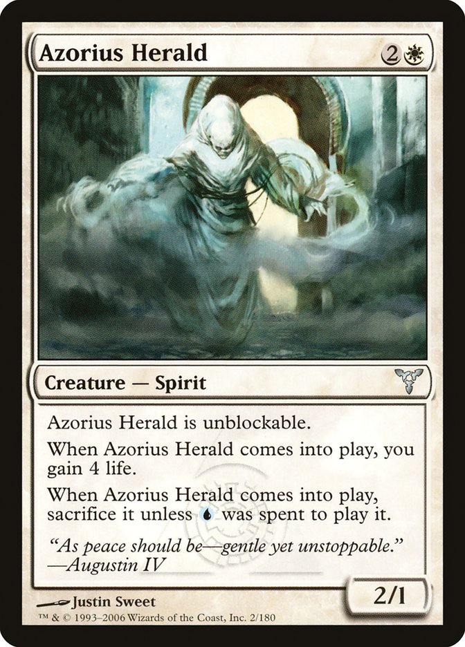 Azorius Herald [Dissension] | Game Haven TX