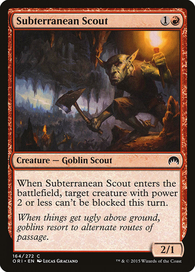 Subterranean Scout [Magic Origins] | Game Haven TX