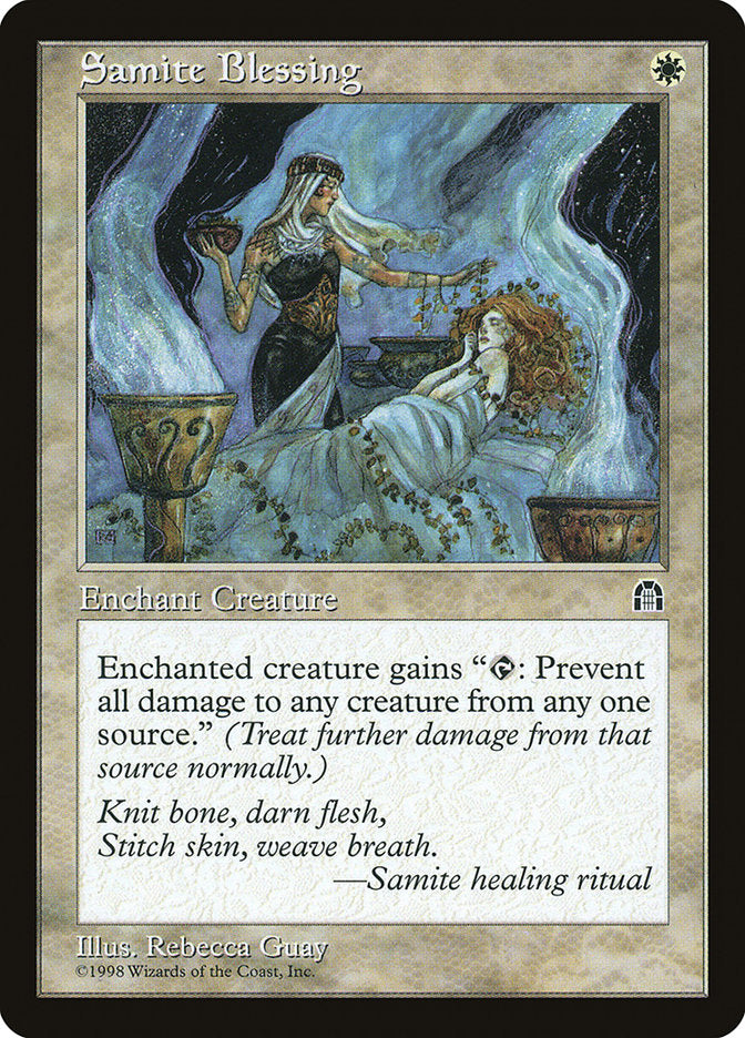 Samite Blessing [Stronghold] | Game Haven TX