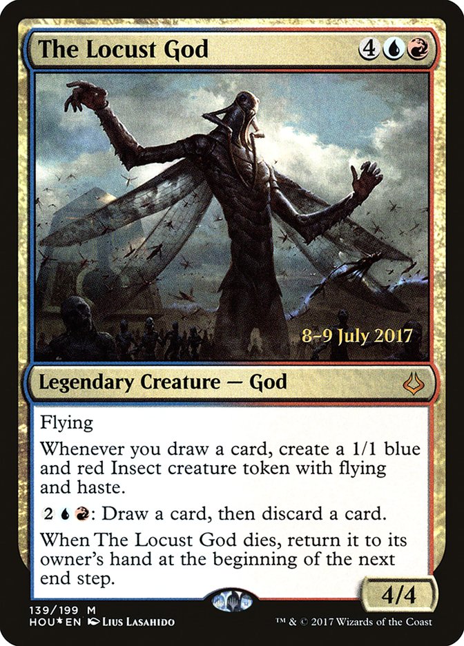 The Locust God [Hour of Devastation Promos] | Game Haven TX