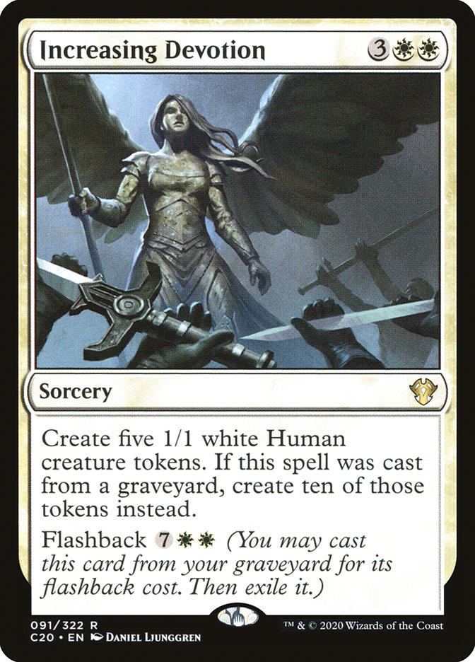 Increasing Devotion [Commander 2020] | Game Haven TX