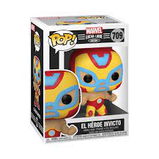 El Heroe Marvel Luchadores Funko Pop! Iron Man 3.75-Inch Vinyl Figure | Game Haven TX