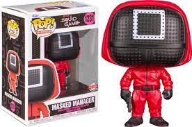 Funko Pop Squid Games Masked Manager 1231 Walmart Exclusive Square | Game Haven TX