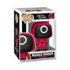 Netflix Squid Game Pop! Television Vinyl Figure - Masked Worker | Game Haven TX
