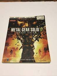 BradyGames Metal Gear Solid 3 Snake Eater OfficialStrategyGuide Konami w/ POSTER | Game Haven TX