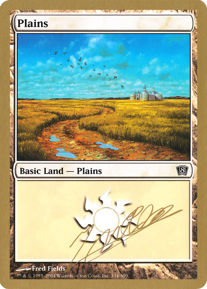 Plains (jn334) (Julien Nuijten) [World Championship Decks 2004] | Game Haven TX