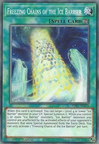 Freezing Chains of the Ice Barrier [SDFC-EN028] Common | Game Haven TX