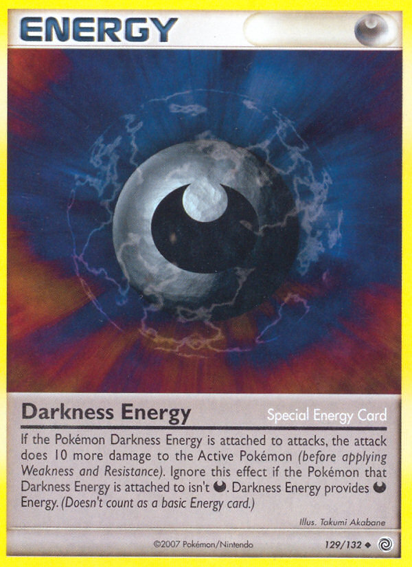 Darkness Energy (129/132) [Diamond & Pearl: Secret Wonders] | Game Haven TX