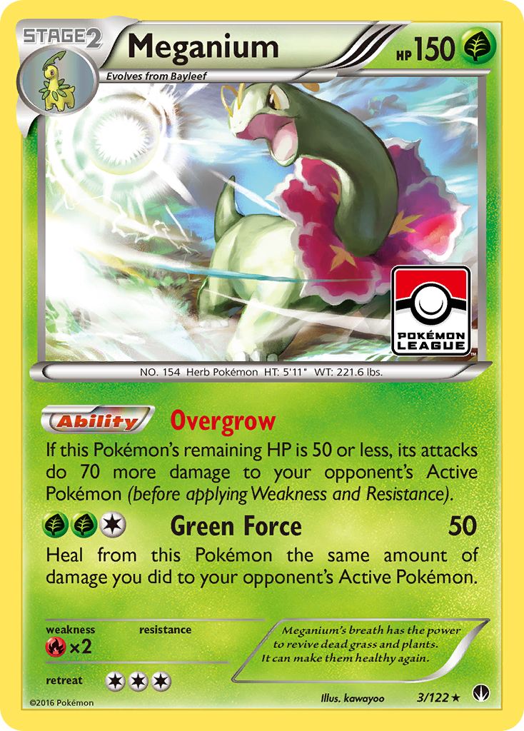 Meganium (3/122) [XY: BREAKpoint] | Game Haven TX