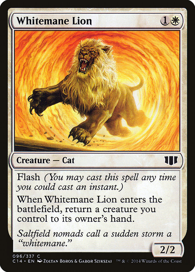 Whitemane Lion [Commander 2014] | Game Haven TX