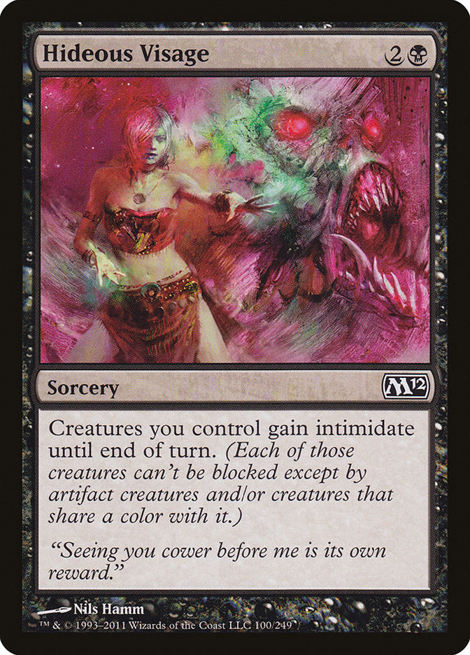 Hideous Visage [Magic 2012] | Game Haven TX