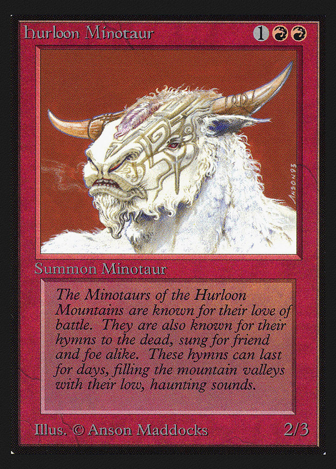 Hurloon Minotaur (IE) [Intl. Collectors’ Edition] | Game Haven TX
