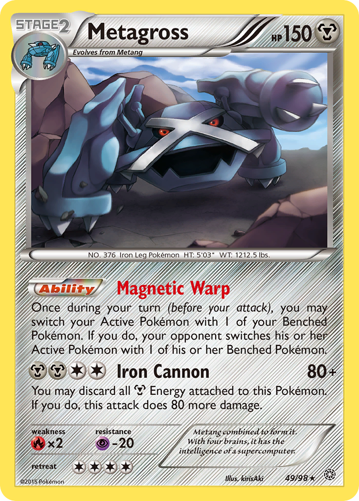 Metagross (49/98) [XY: Ancient Origins] | Game Haven TX