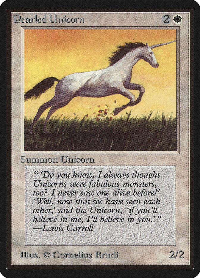 Pearled Unicorn [Limited Edition Beta] | Game Haven TX