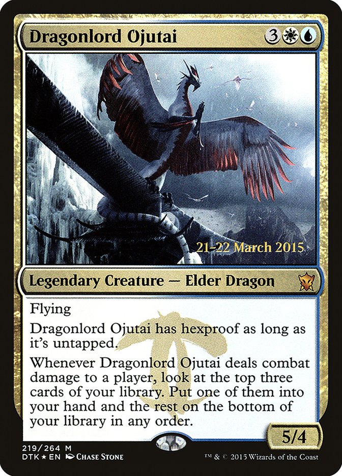 Dragonlord Ojutai [Dragons of Tarkir Promos] | Game Haven TX