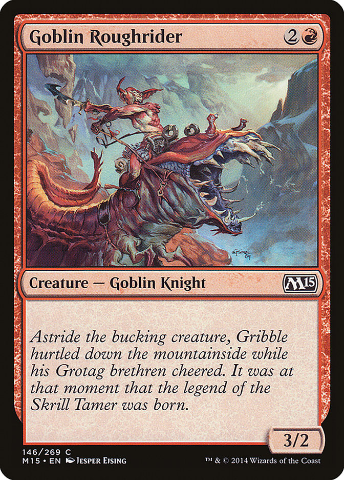 Goblin Roughrider [Magic 2015] | Game Haven TX