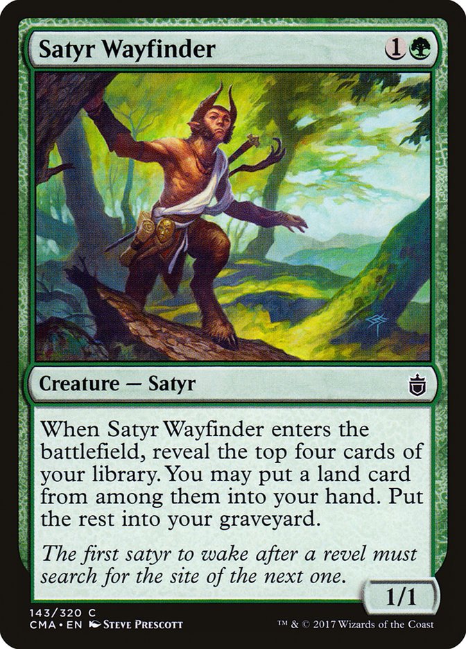 Satyr Wayfinder [Commander Anthology] | Game Haven TX