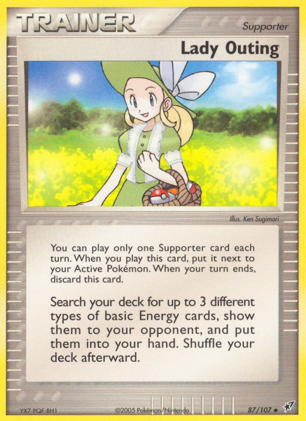 Lady Outing (87/107) [EX: Deoxys] | Game Haven TX