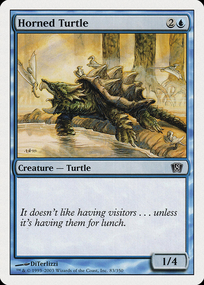 Horned Turtle [Eighth Edition] | Game Haven TX