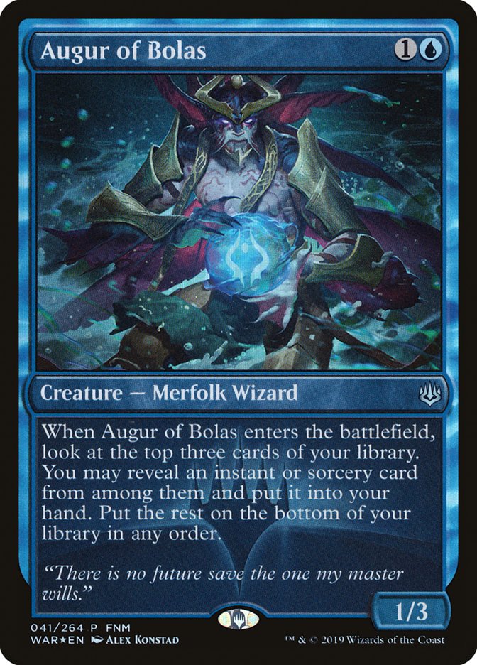 Augur of Bolas [War of the Spark Promos] | Game Haven TX