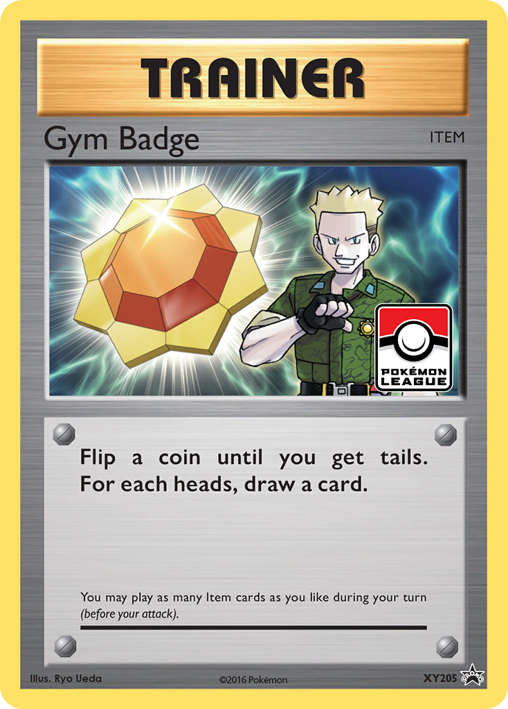 Gym Badge (XY205) (Lt. Surge) [XY: Black Star Promos] | Game Haven TX